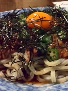 十三浜ワカメうどんネバネバ系冷し麺-レシピのメイン写真