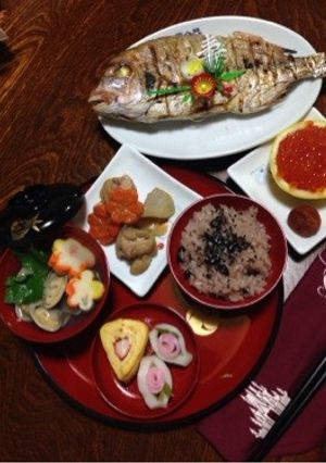 簡単★お食い初めに『鯛の塩焼き』♡-レシピのメイン写真