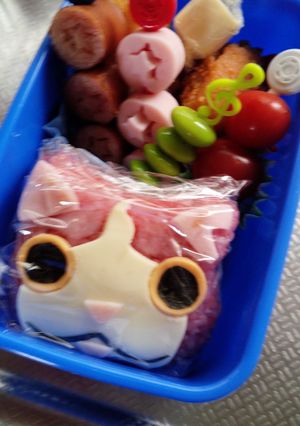 キャラ弁☆妖怪ウォッチ☆ジバニャン♡-レシピのメイン写真