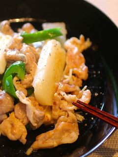 豚肉と長芋の炒め物-レシピのメイン写真