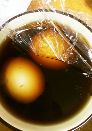 簡単 半熟煮タマゴ 一粒で二度美味-レシピのメイン写真