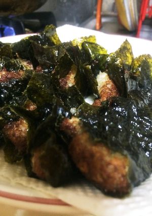 簡単！！もっちり♪山芋の磯辺揚げ-レシピのメイン写真