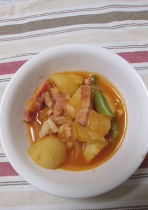 じゃがいものケチャップ煮-レシピのメイン写真