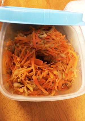 ニンジンしりしり 材料2つダケ-レシピのメイン写真