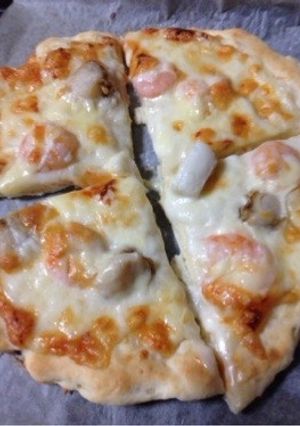 食べたい時に好きな材料で♩簡単ピザ-レシピのメイン写真