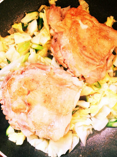 とりモモ肉の塩コショウ焼き-レシピのメイン写真