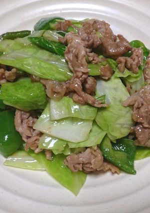 豚肉とキャベツの味噌だれ炒め-レシピのメイン写真