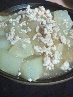 冬瓜のそぼろ煮-レシピのメイン写真