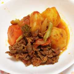 รูปของ トマト肉じゃが☻
