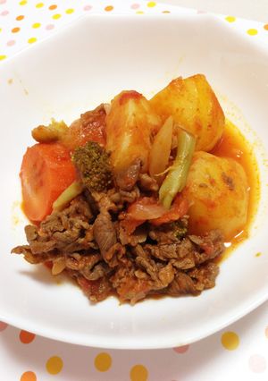 トマト肉じゃが☻-レシピのメイン写真