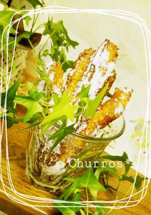 ２つの材料でできる！サクサクチュロス♪”-レシピのメイン写真