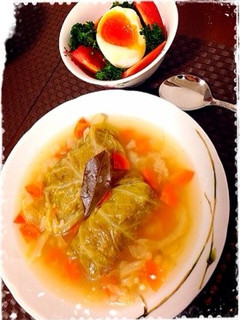 圧力鍋で時短☆とろとろロールキャベツ-レシピのメイン写真