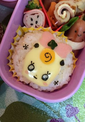 キャラ弁 ☆ プリキュア ☆ リボン ☆-レシピのメイン写真