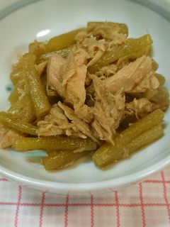 ふきとツナ缶*甘辛煮-レシピのメイン写真