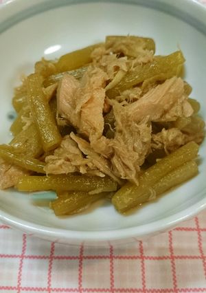 ふきとツナ缶＊甘辛煮-レシピのメイン写真