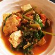 簡単☆豆腐入り鶏肉のトマト煮