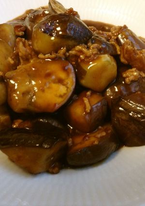ゴロッと茄子の炒め物(覚書)-レシピのメイン写真