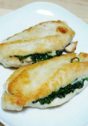 ささみのしそチーズ挟み焼き-レシピのメイン写真