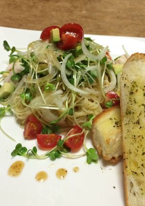 野菜たっぷりカッペリーニ♫-レシピのメイン写真