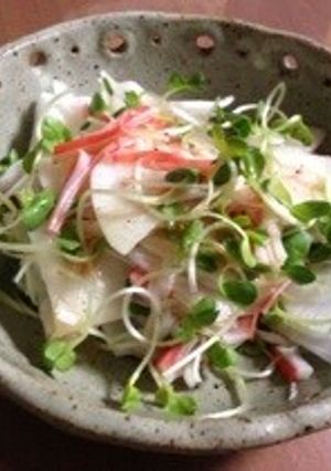 大根とカニカマのさっぱりサラダ-レシピのメイン写真