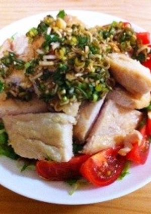 鶏の唐揚げネギソース（油淋鶏）-レシピのメイン写真