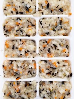簡単離乳食中期〜ひじきの炊き込みご飯-レシピのメイン写真