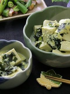 高野豆腐とわかめの卵とじ-レシピのメイン写真