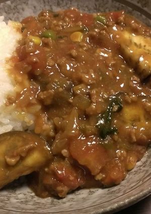 挽き肉とトマト缶のカレー-レシピのメイン写真
