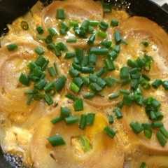 รูปของ 節約＆ダイエット♬かんたん車麩の卵とじ