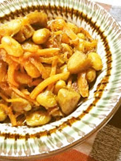 大豆とソーセージのコロコロ炒め-レシピのメイン写真