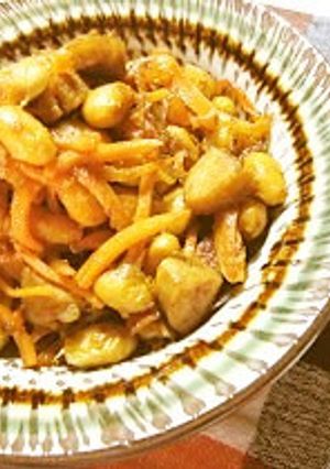 大豆とソーセージのコロコロ炒め-レシピのメイン写真