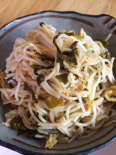 高菜いり炒めそうめん-レシピのメイン写真