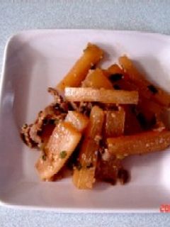 豚肉と大根の味噌炒め-レシピのメイン写真