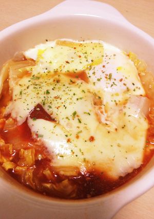 レンジでトマト白菜-レシピのメイン写真