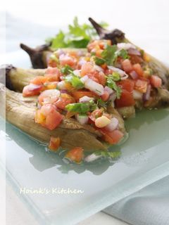 フィリピンの味★焼き茄子のサラダ★-レシピのメイン写真