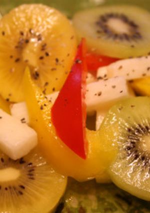 NZ産キウイの簡単酢の物-レシピのメイン写真