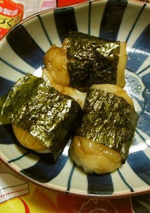 お餅の磯辺焼き-レシピのメイン写真
