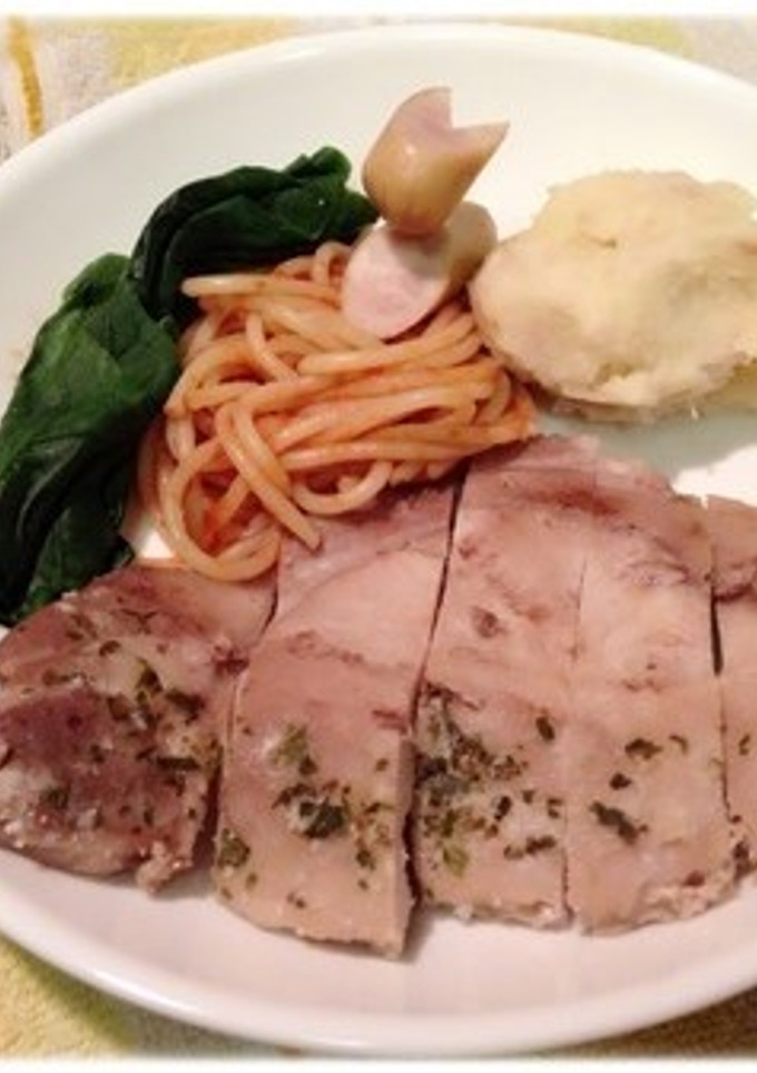 簡単★豚肉の塩釜焼き-レシピのメイン写真