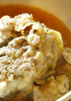 巻かないロールキャベツ…麦・豆腐入り…-レシピのメイン写真