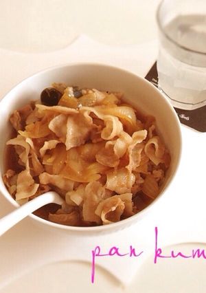 玉ねぎ豚丼★簡単-レシピのメイン写真