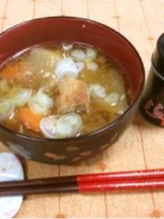 具材少なくてもコクのある豚汁-レシピのメイン写真