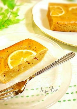 簡単♪バター不要＊レモンヨーグルトケーキ-レシピのメイン写真