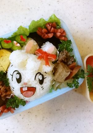 しまじろうの友達みみりん❤️のキャラ弁♪-レシピのメイン写真