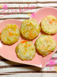 離乳食♡ごはんdeモチモチお好み焼き-レシピのメイン写真