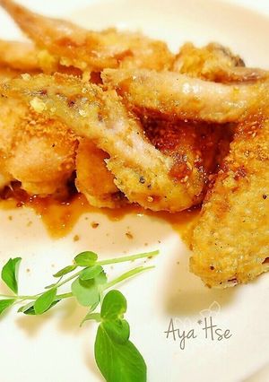 パパっと♪名古屋風＊甘辛手羽先唐揚げ-レシピのメイン写真