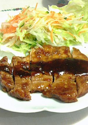 我が家のポークソテー（ソース味）-レシピのメイン写真