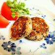 サンマ缶を使って♪ひじき&筍入りバーグ