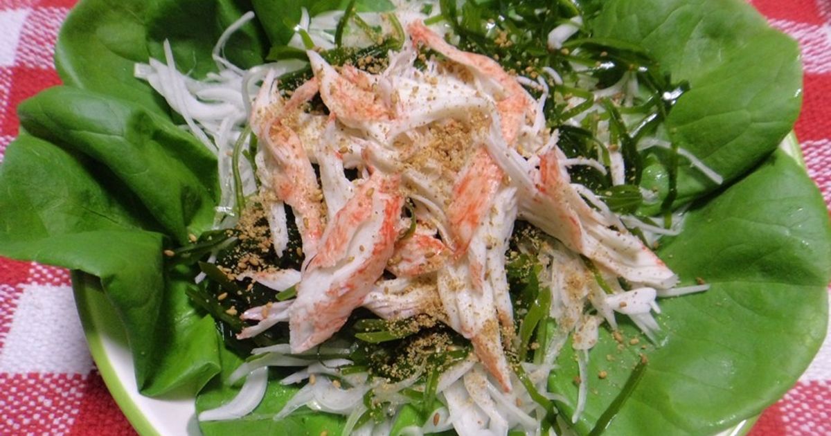 なんちゃってカニサラダ by 金ごま本舗 【クックパッド】 簡単おいしい