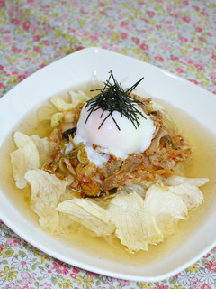 スタミナたっぷり!豚キム徳山冷麺-レシピのメイン写真