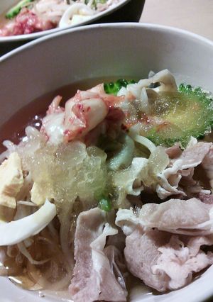 ゴマ香る韓国五目冷麺-レシピのメイン写真